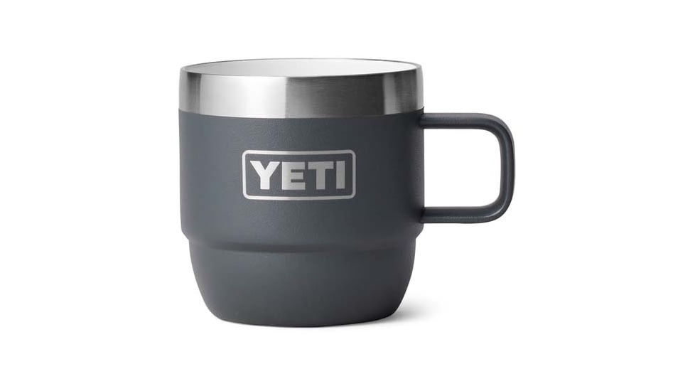 Yeti Rambler 6 oz Espresso Cup - 2 Pack, Charcoal, 6 oz, 21071501865