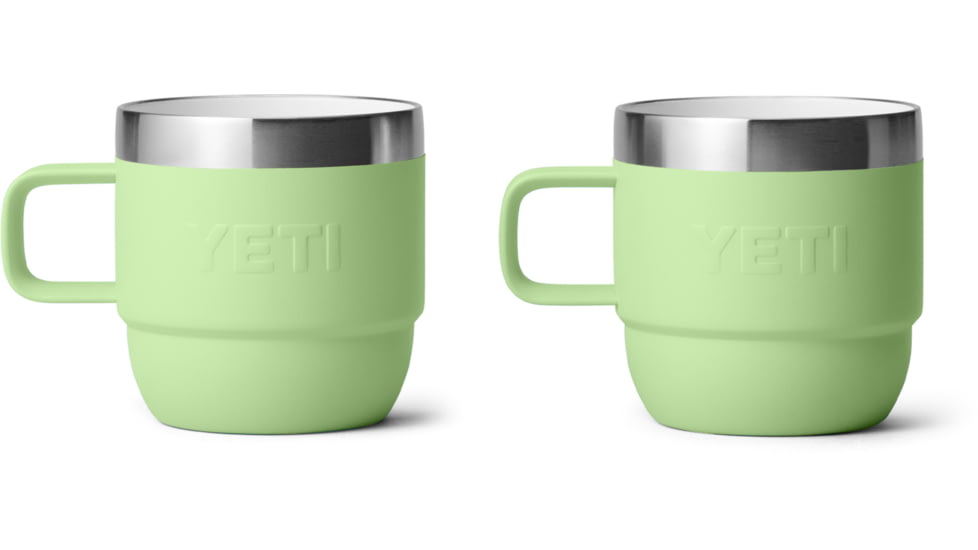 Yeti Rambler 6 oz Stackable Mug - 2 Pack, Key Lime, 21071503416