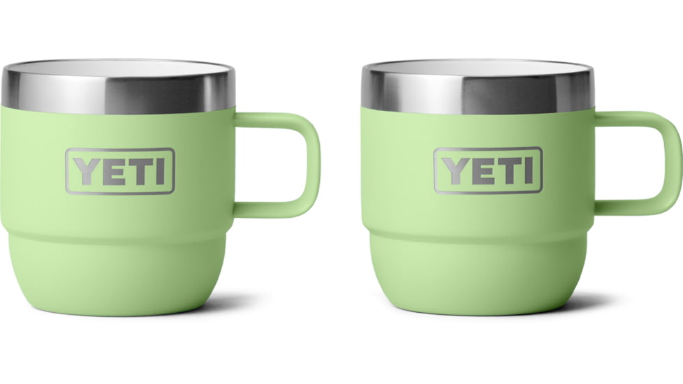 Yeti Rambler 6 oz Stackable Mug - 2 Pack, Key Lime, 21071503416