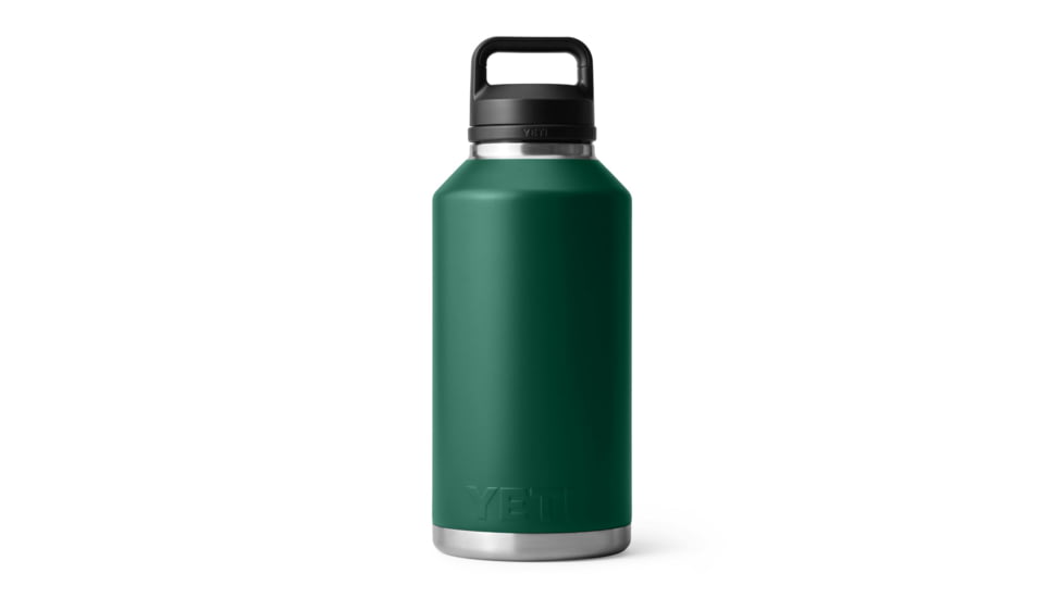 Yeti Rambler 64 oz Bottle Chug BF, Black Forest Green, 21071505977