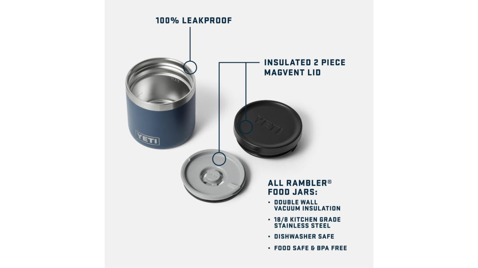 Yeti Rambler 8 oz Food Jar, Navy, 21071504501