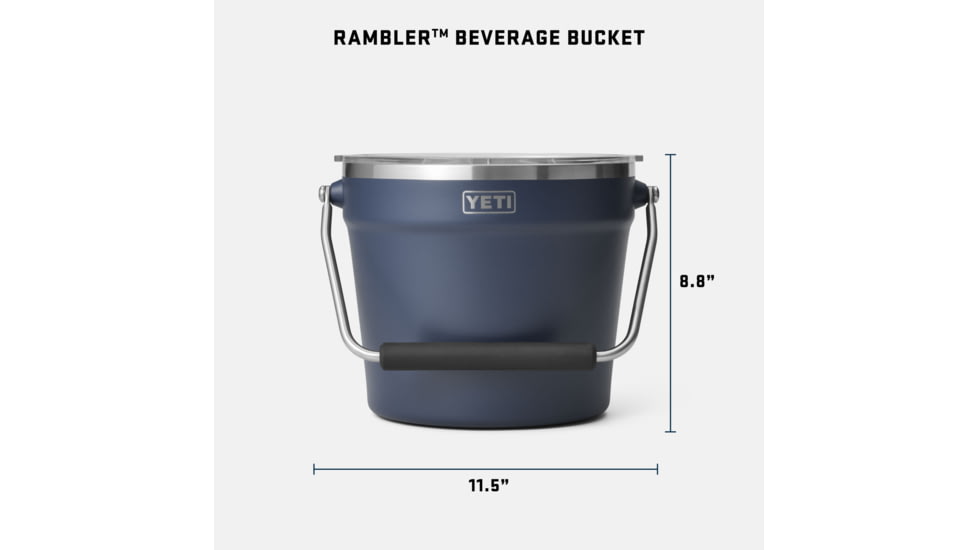 Yeti Rambler Beverage Bucket, Rescue Red, 21071502530