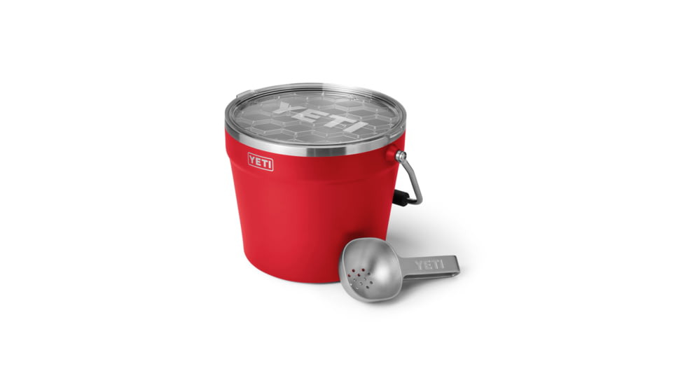 Yeti Rambler Beverage Bucket, Rescue Red, 21071502530