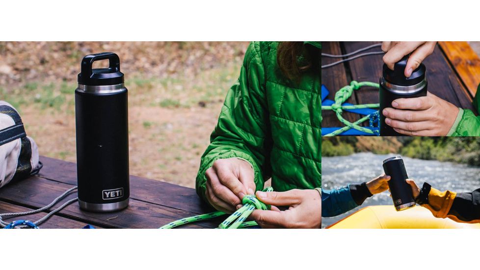 Yeti Rambler Bottle - 26 oz-Black