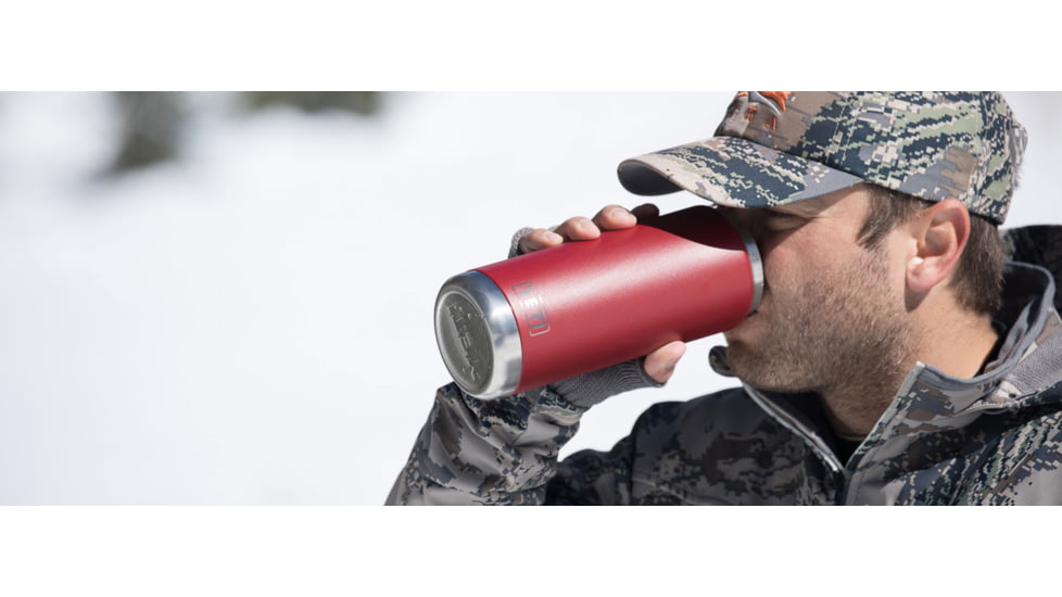 Yeti Rambler Bottle - 26 oz-Brick Red