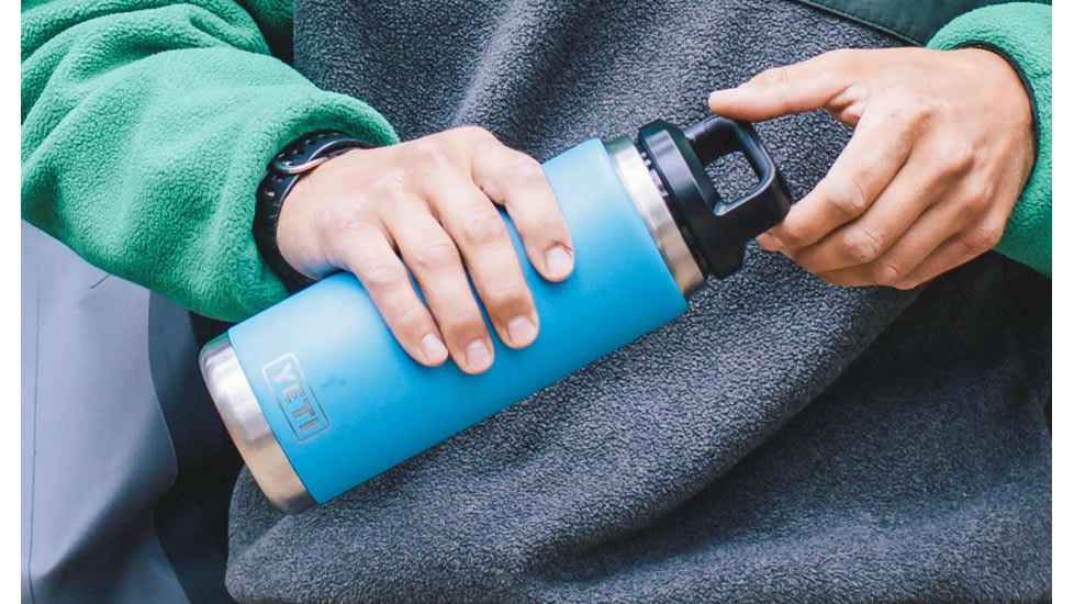 Yeti Rambler Bottle - 26 oz-Tahoe Blue