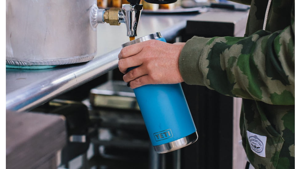 Yeti Rambler Bottle - 26 oz-Tahoe Blue