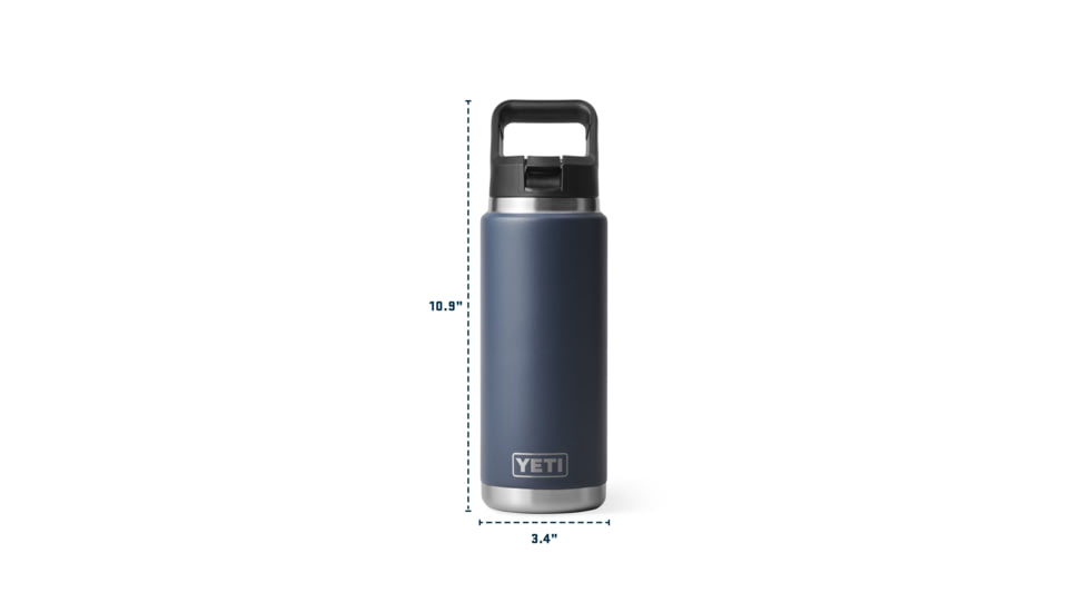 Yeti Rambler Bottle Chug, Rescue Red, 46 oz, 21071504118