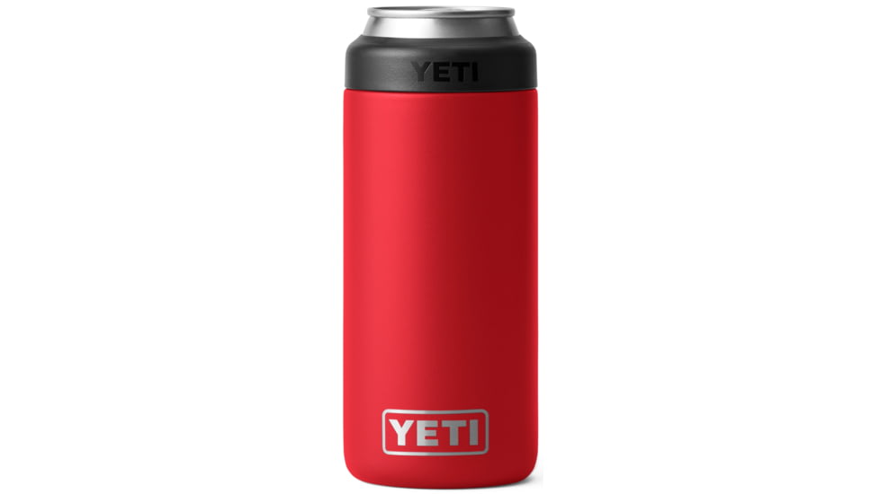 Yeti Rambler Colster Slim Can Cooler, Rescue Red, 21071504068