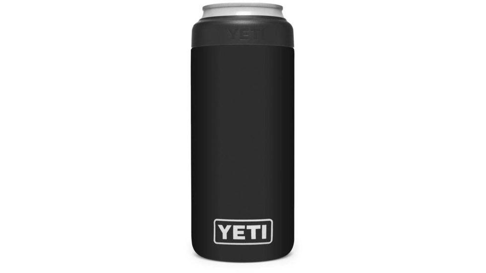Yeti Rambler Colster Slim Can Insulator, Black, 21070090039