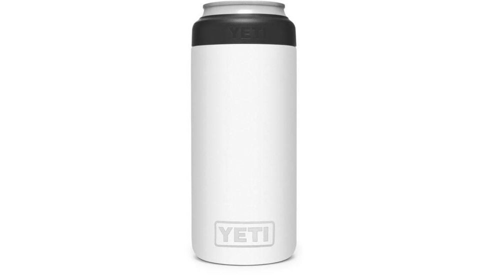 Yeti Rambler Colster Slim Can Insulator, White, 21070090082