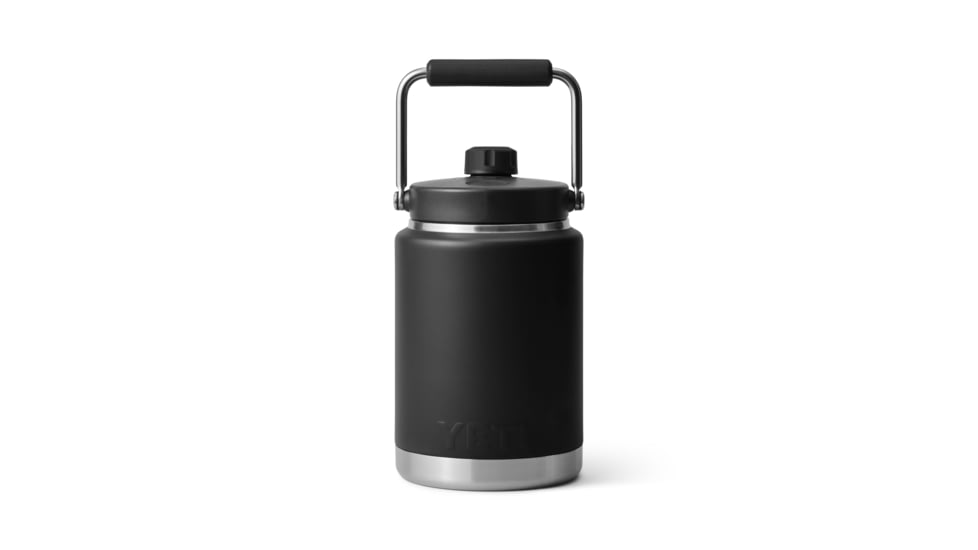 Yeti Rambler Half Gallon Jug, Black, Half Gallon, 21071503862