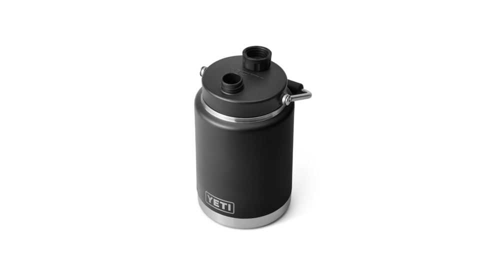 Yeti Rambler Half Gallon Jug, Black, Half Gallon, 21071503862