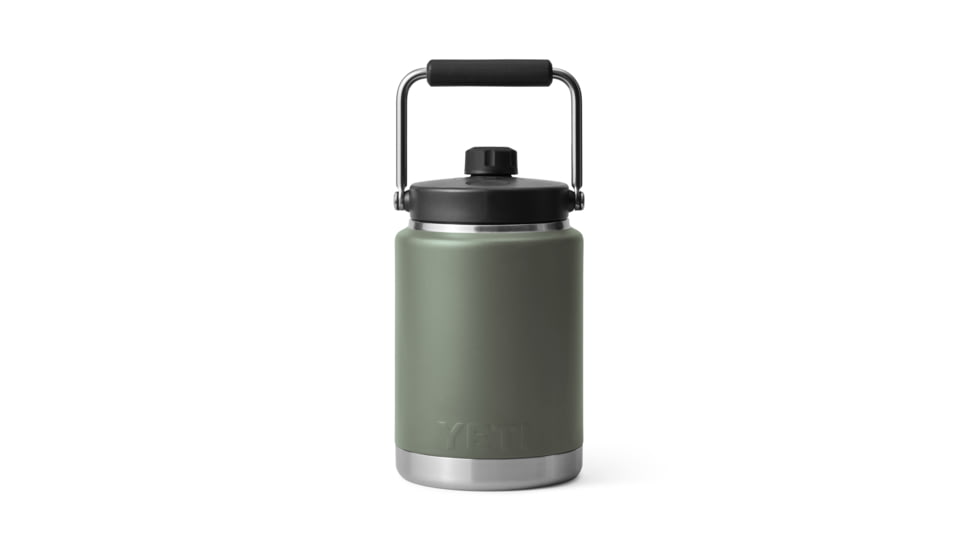Yeti Rambler Half Gallon Jug, Camp Green, Half Gallon, 21071501704