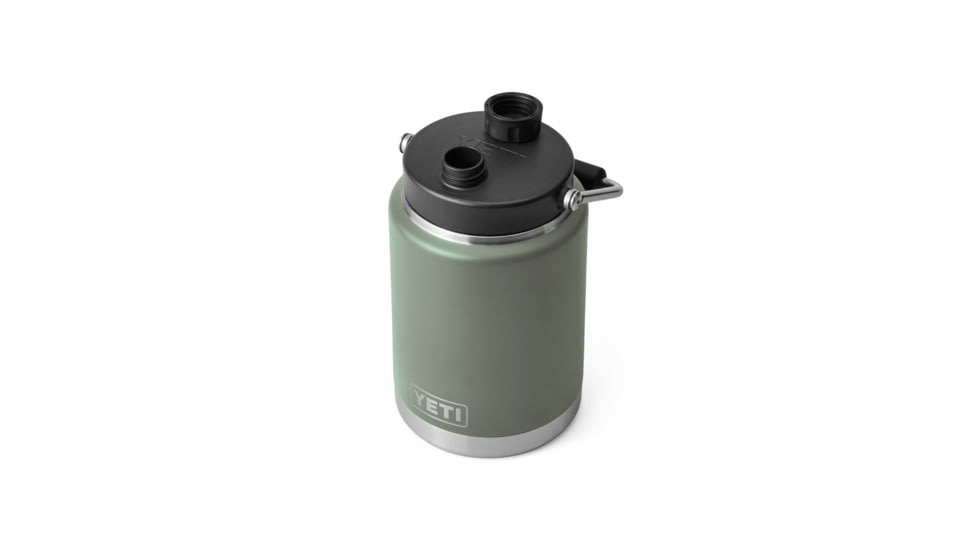 Yeti Rambler Half Gallon Jug, Camp Green, Half Gallon, 21071501704
