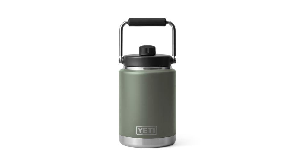 Yeti Rambler Half Gallon Jug, Camp Green, Half Gallon, 21071501704