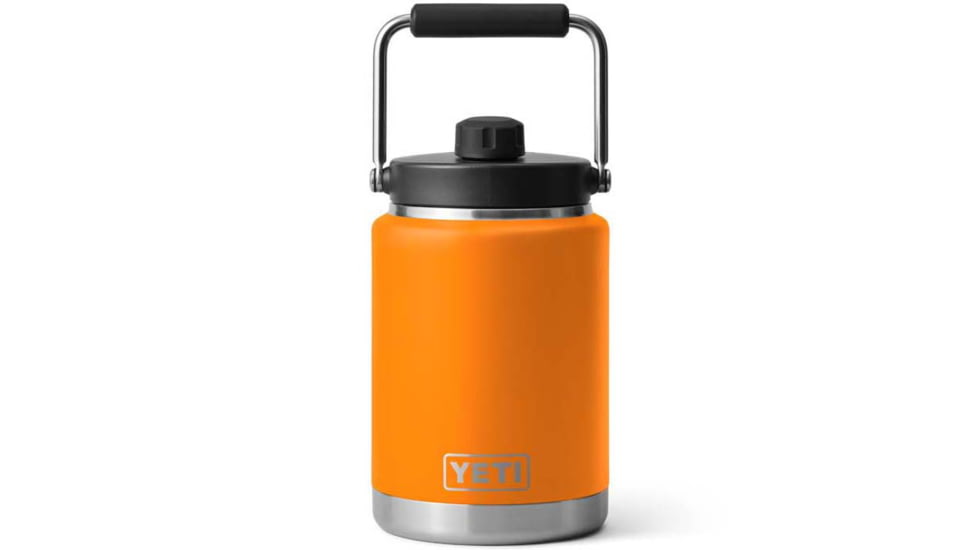 Yeti Rambler Half Gallon Jug, King Crab Orange, 21071500862