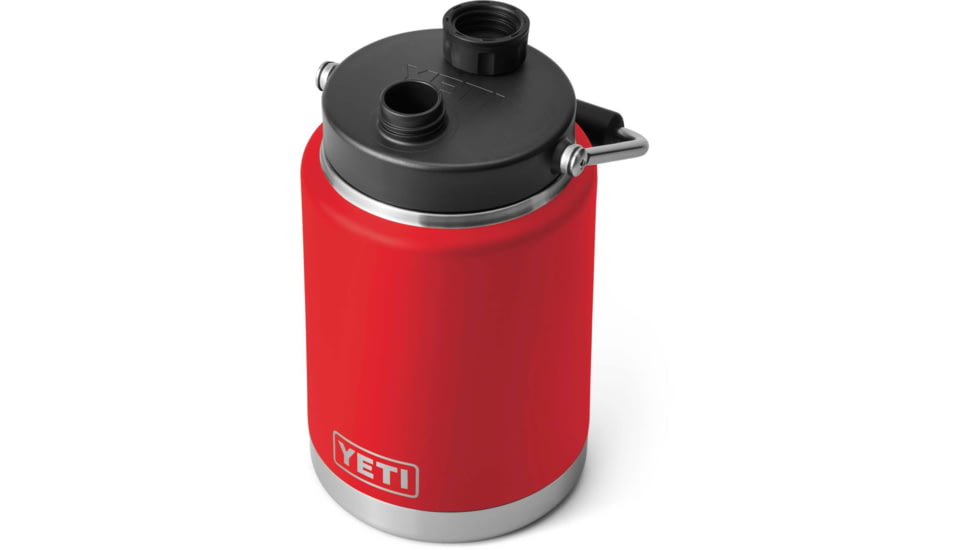 Yeti Rambler Half Gallon Jug, Rescue Red, 21071503865