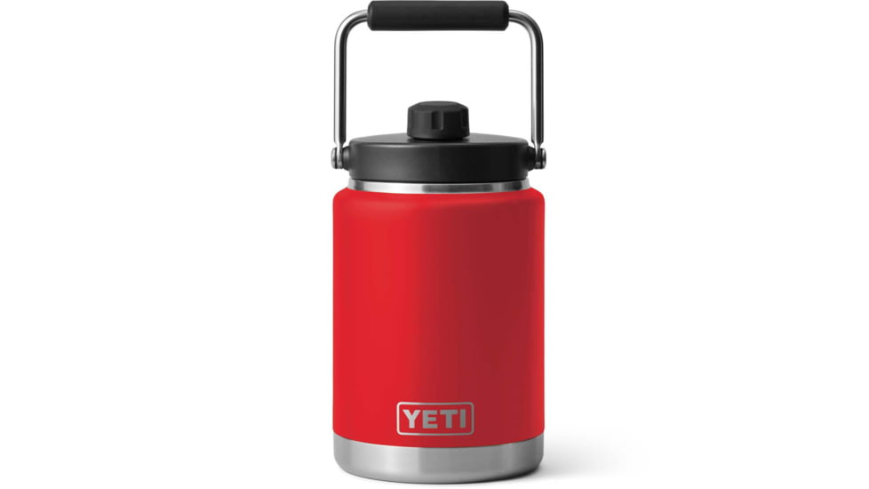 Yeti Rambler Half Gallon Jug, Rescue Red, 21071503865