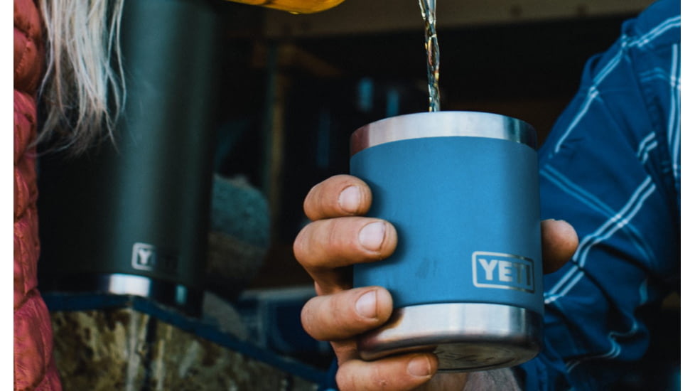 Yeti Rambler Lowball -10 oz-Tahoe Blue