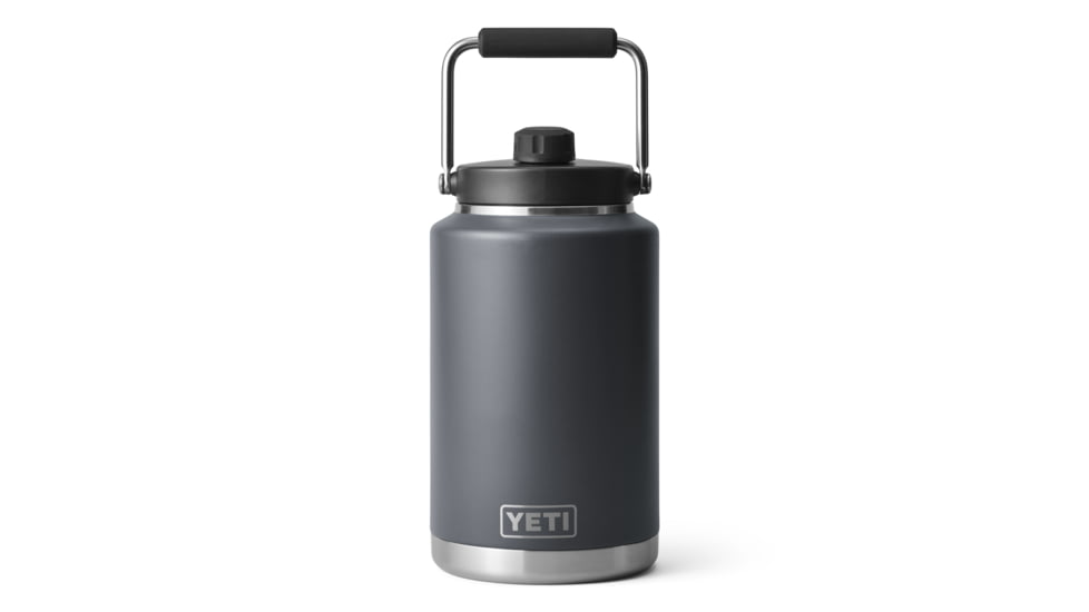 Yeti Rambler One Gallon Jug, Charcoal, One Gallon, 21071501179
