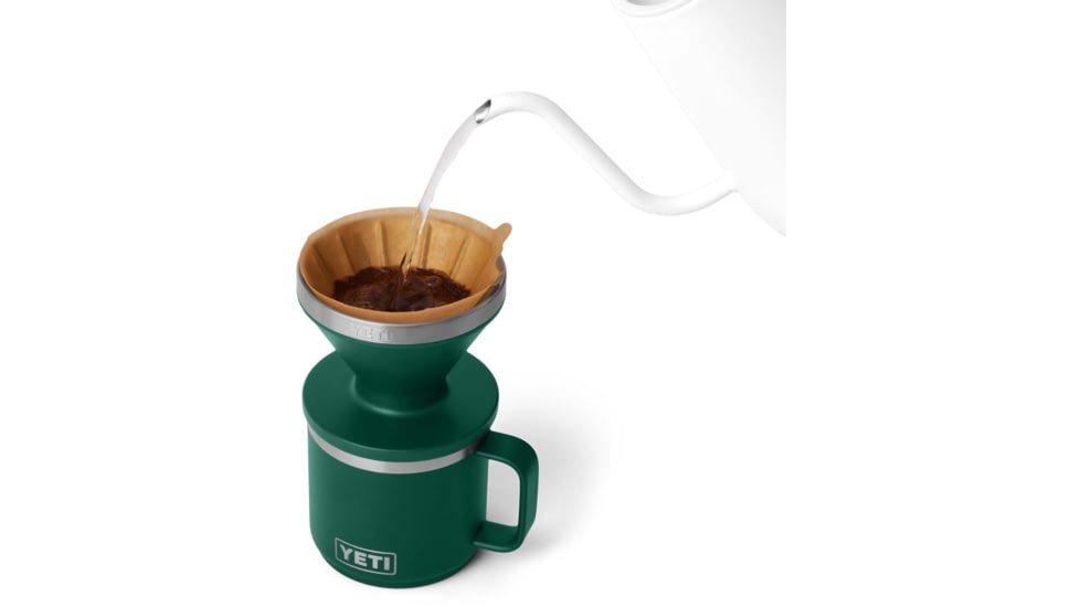 Yeti Rambler Pour Over, Black Forest Green, 21071505264