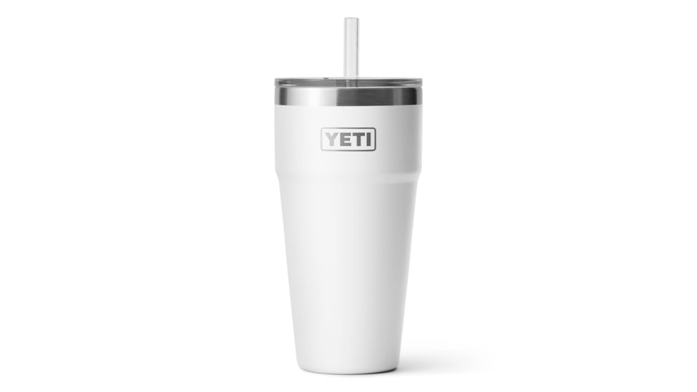 Yeti Rambler Straw Cup, 26 oz, White, 21071500643