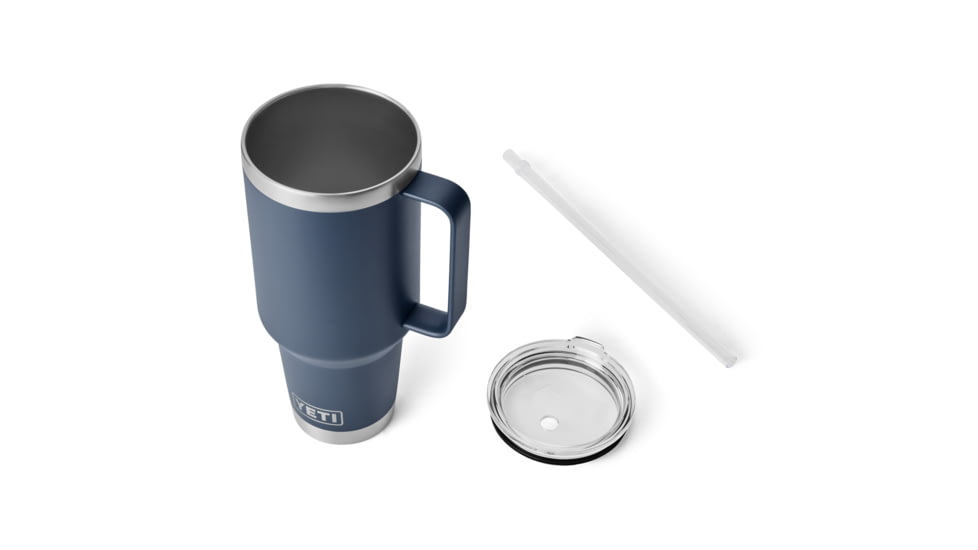 Yeti Rambler Straw Mug, 42oz, Navy, 21071503835