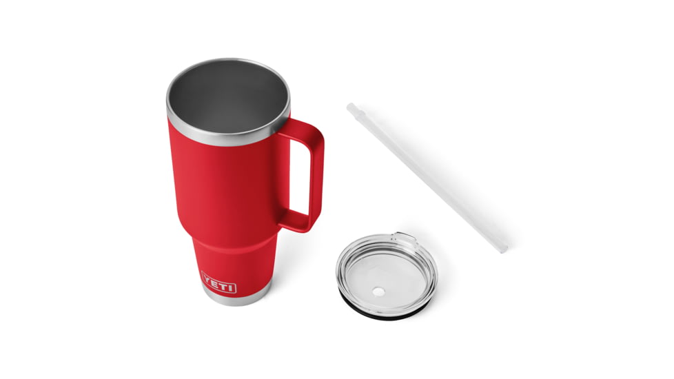 Yeti Rambler Straw Mug, 42oz, Rescue Red, 21071503840