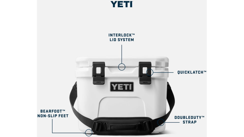 Yeti Roadie 15 Hard Cooler, White, 10033020000