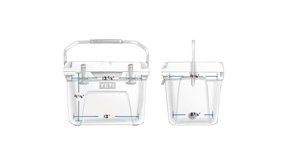 Yeti Roadie 20 Cooler-White
