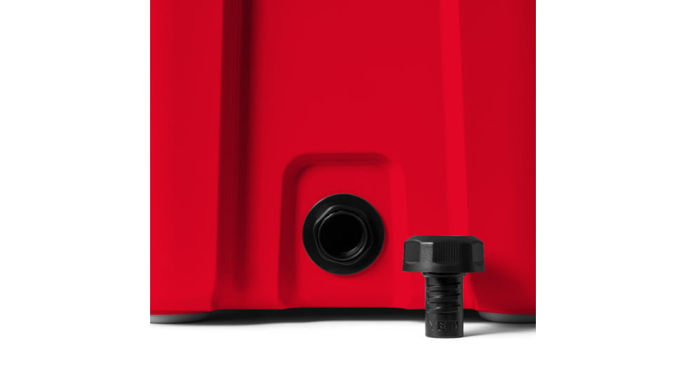 Yeti Roadie 24 2.0 Hard Cooler, Rescue Red, 24 L, 10022350001
