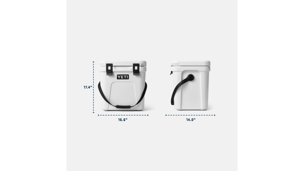 Yeti Roadie 24 Hard Cooler, Big Wave Blue, 24 Quart, 10022400001