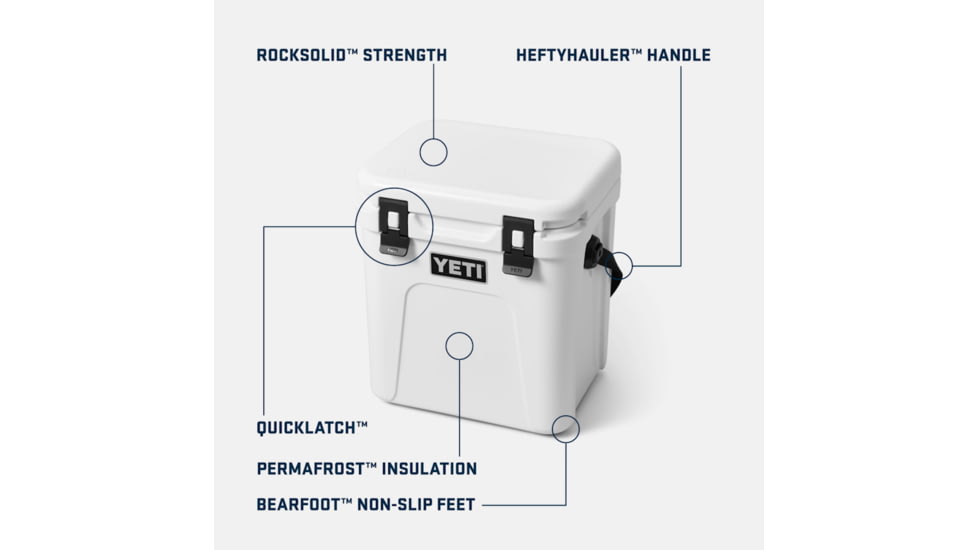 Yeti Roadie 24 Hard Cooler, Cosmic Lilac, 24 Quart, 10022370000