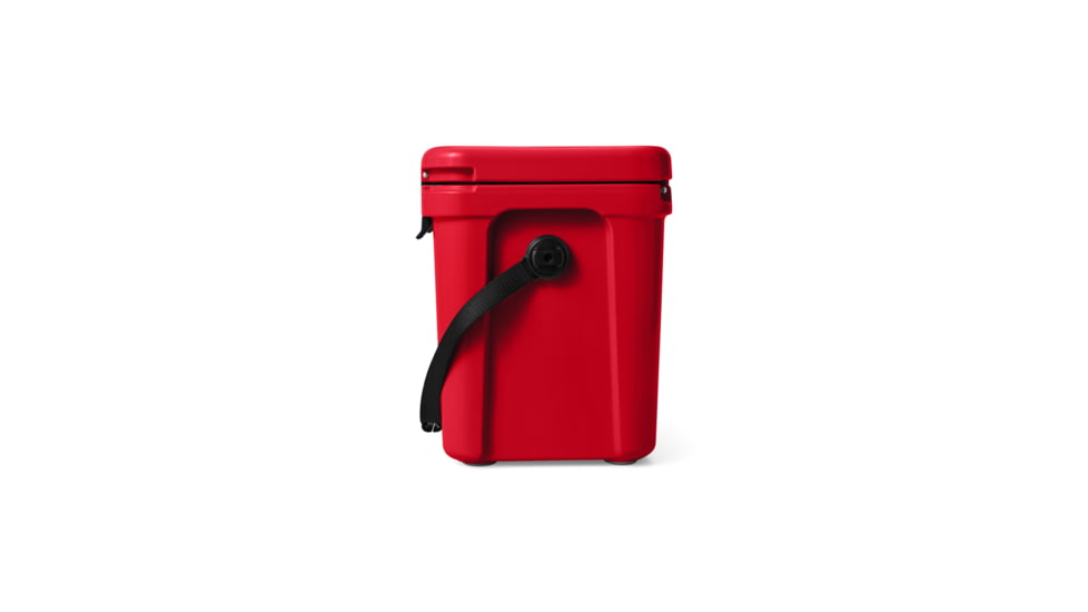 Yeti Roadie 24 Hard Cooler, Rescue Red, 24 Quart, 10022350000