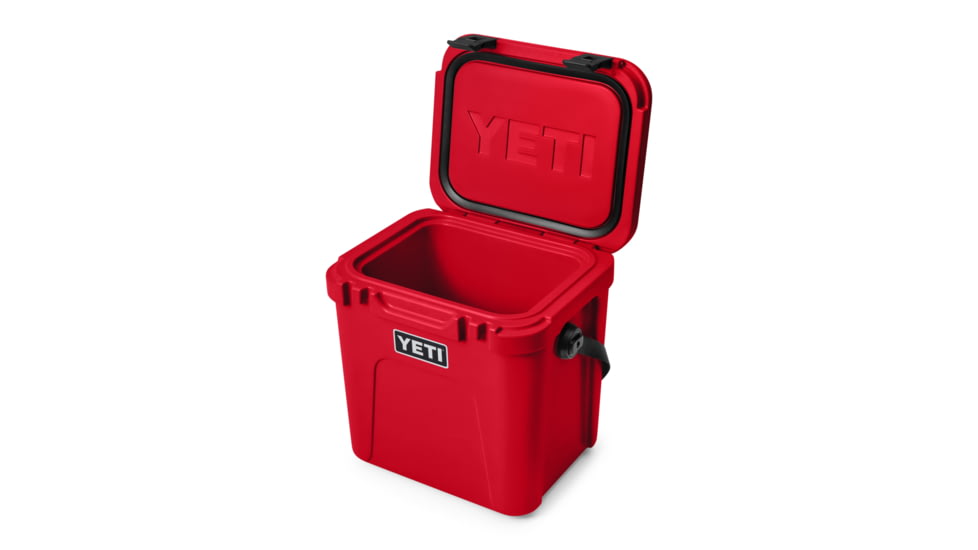 Yeti Roadie 24 Hard Cooler, Rescue Red, 24 Quart, 10022350000