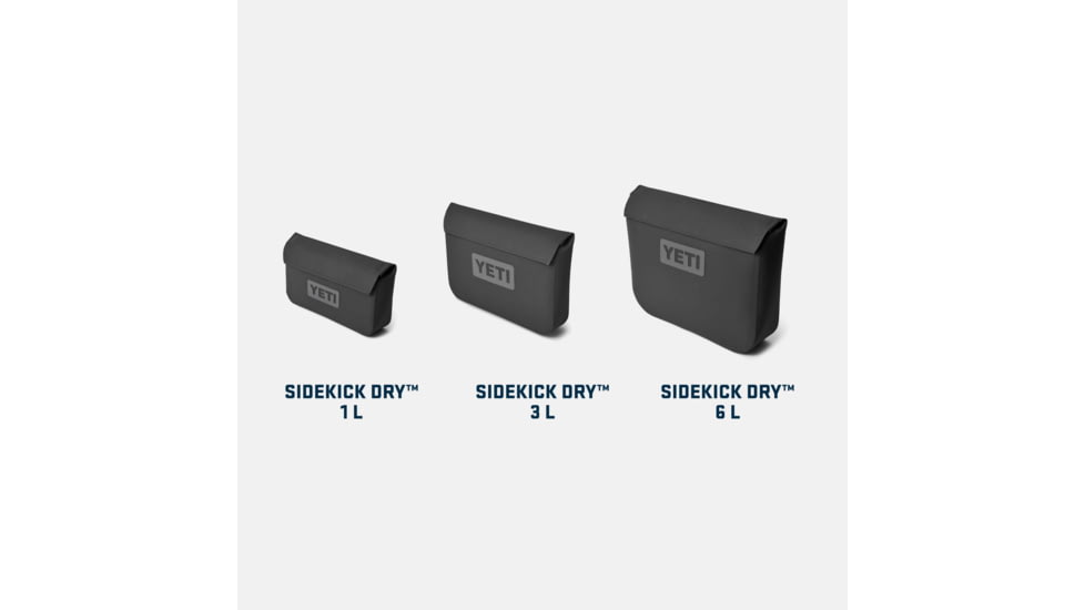 Yeti Sidekick Dry 1L Gear Case, Black, 18060131460