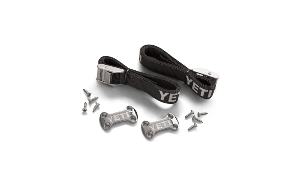 Yeti Tie-Down Kit V2, Black, 20110010024