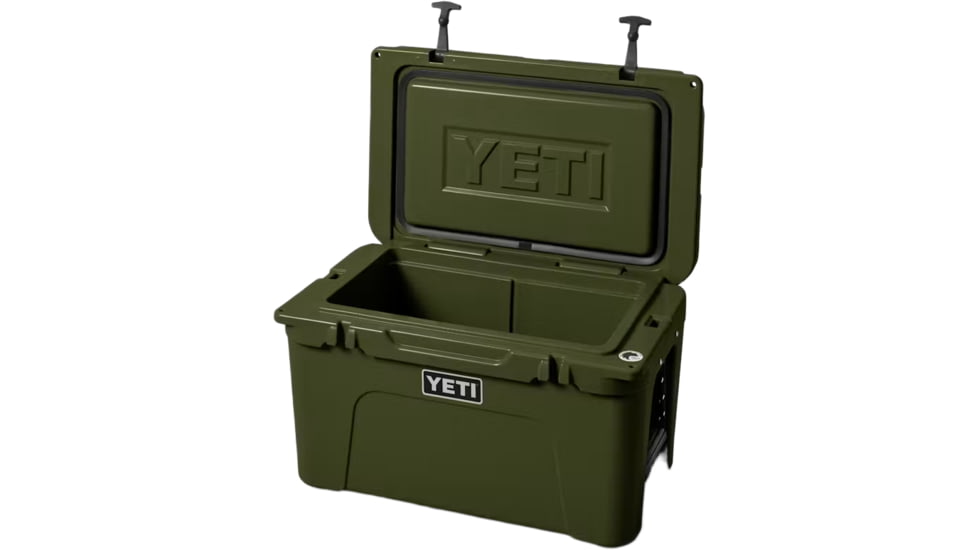 Yeti Tundra 45 Quart Hard Cooler, Olive, 10045450020