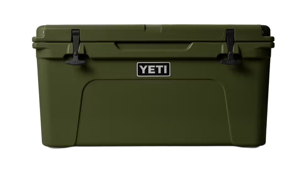 Yeti Tundra 65 Quart Hard Cooler, Olive, 10065450007