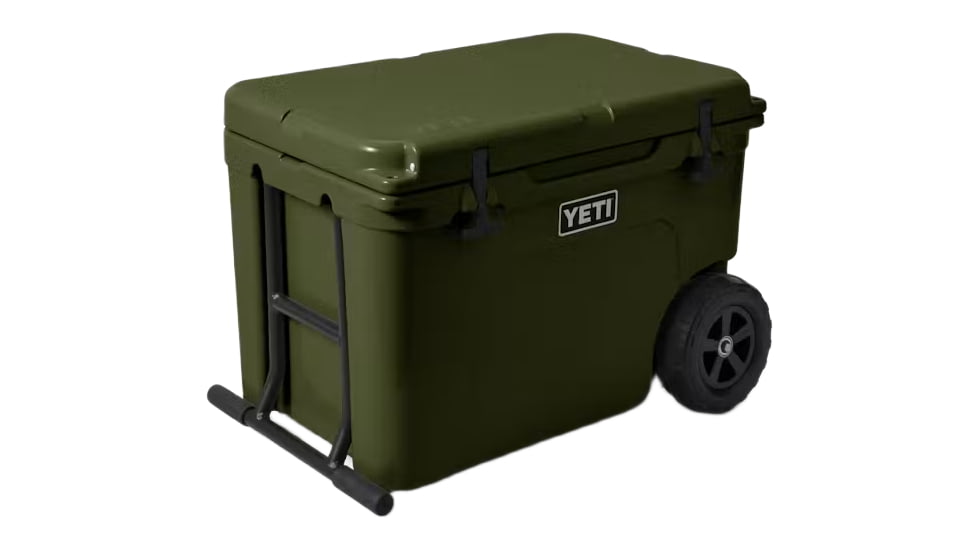 Yeti Tundra Haul Wheeled Hard Cooler, Olive, 10060450009