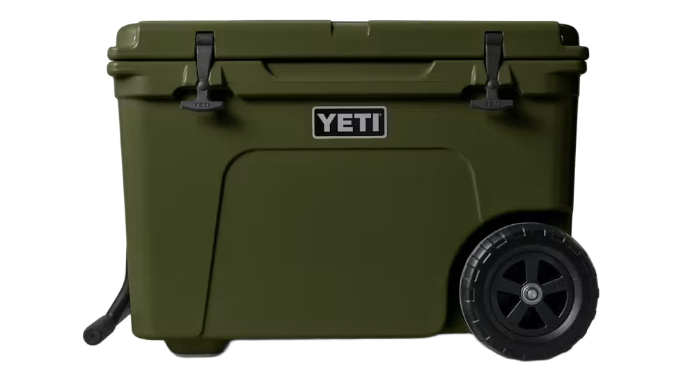 Yeti Tundra Haul Wheeled Hard Cooler, Olive, 10060450009