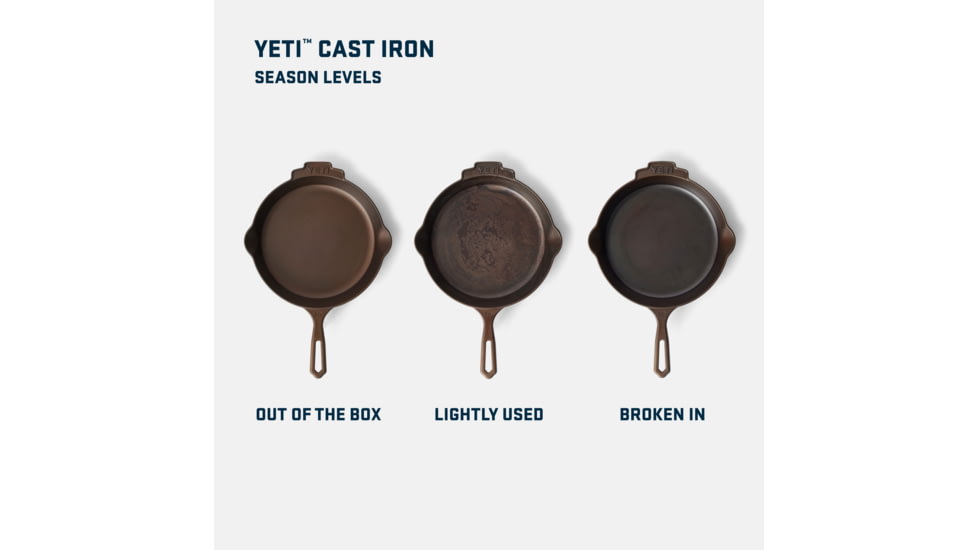 Yeti Carbon Steel Skillet 12