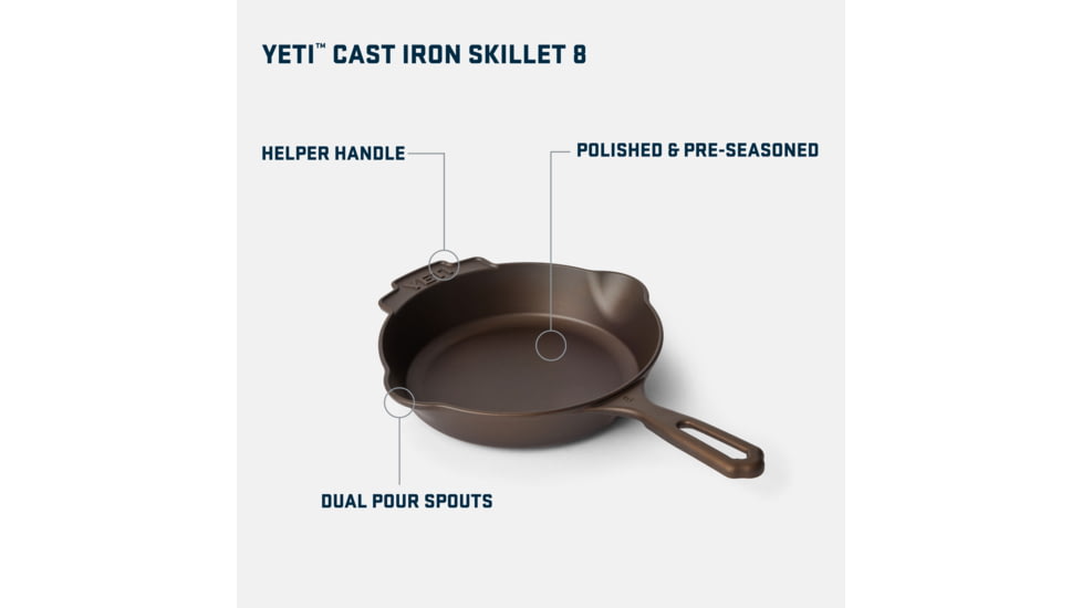Yeti Carbon Steel Skillet 8