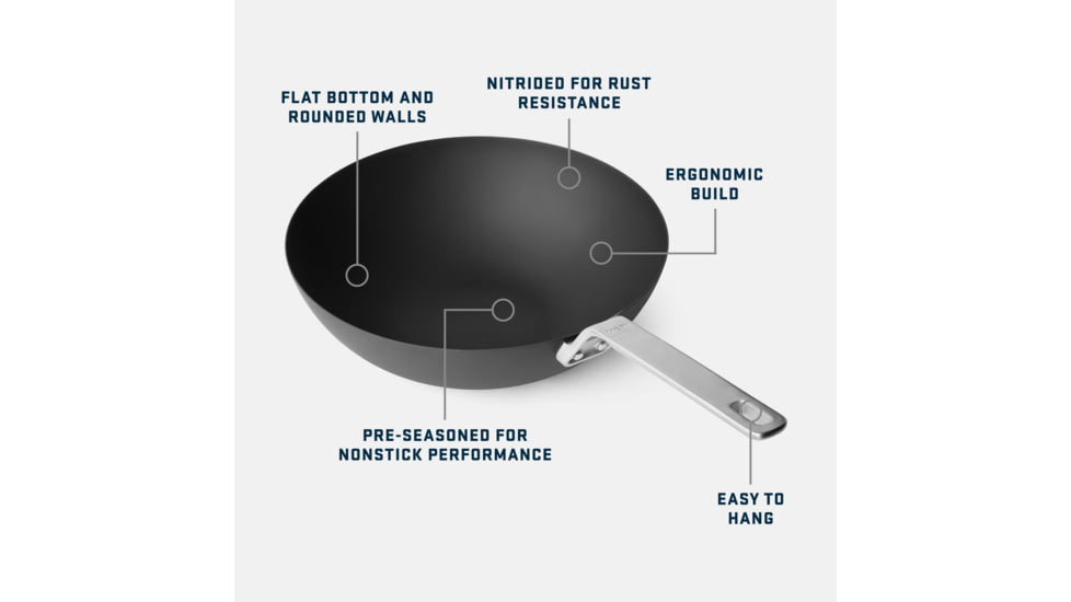 Yeti Carbon Steel Wok