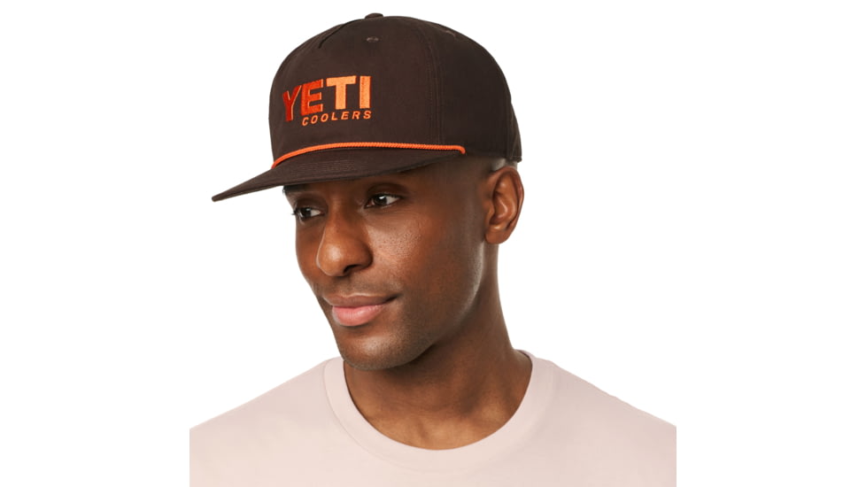 Yeti Coolers Flat Brim Rope Hat