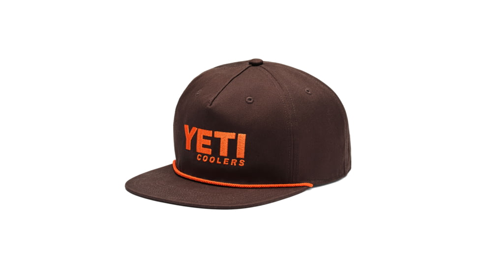 Yeti Coolers Flat Brim Rope Hat
