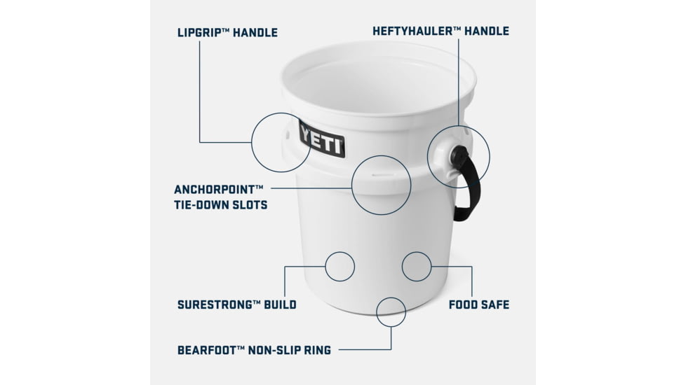 Yeti LoadOut 5-Gallon Bucket