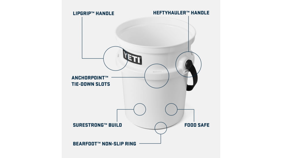 Yeti LoadOut 5-Gallon Bucket