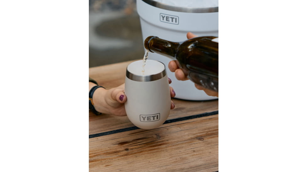 Yeti Rambler 10 oz Wine Tumbler w/DuraSip Ceramic Lining